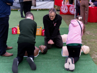 Community Learns Life-Saving Skills at Knife Angel on Restart a Heart Day